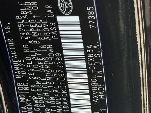 Certified 2026 Toyota Camry LE FWD image 25