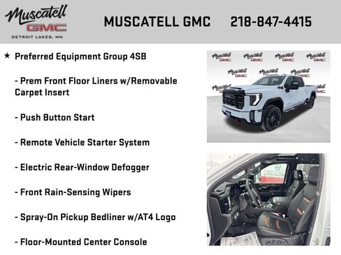 Used 2024 GMC Sierra 3500 AT4 w/ Technology Package image 12
