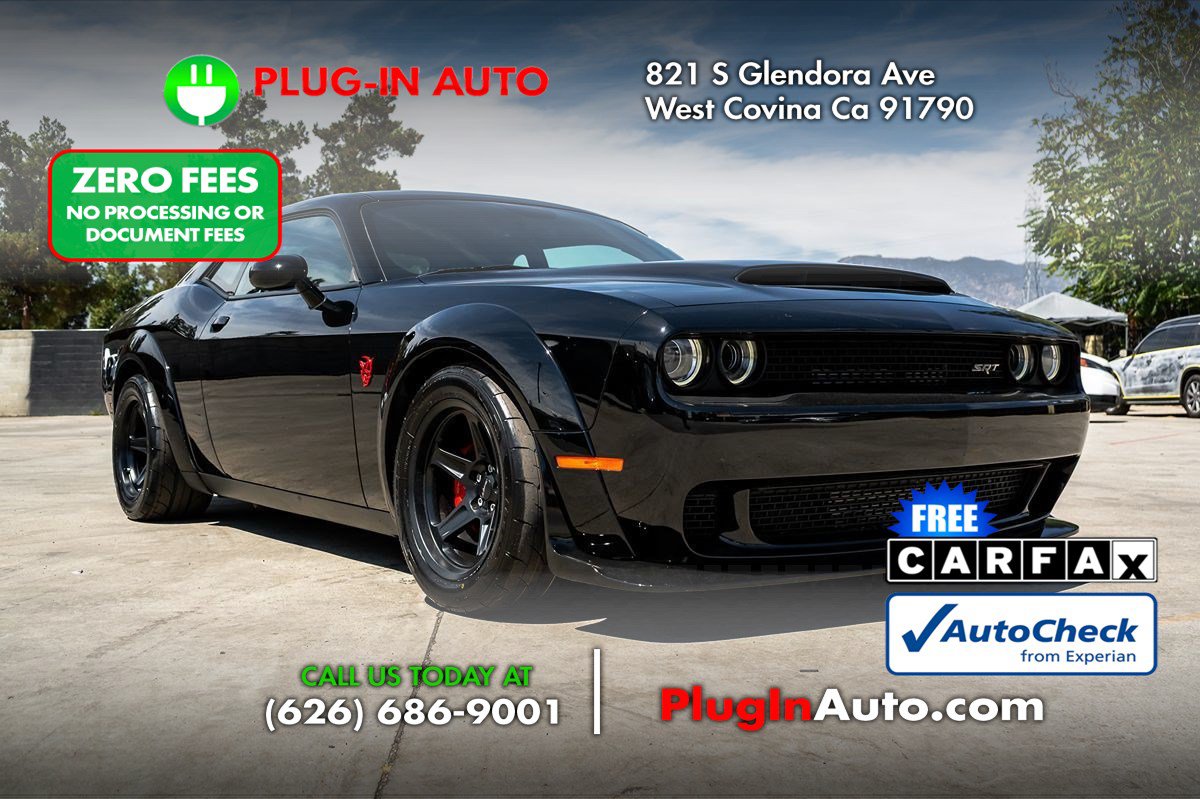 Used 2018 Dodge Challenger SRT Demon RWD image 1