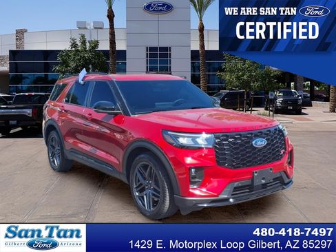 Certified 2025 Ford Explorer ST w/ Sun And Sound Package AWD/4WD image 1