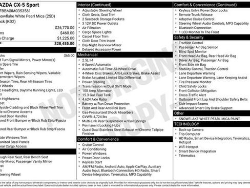 Used 2021 MAZDA CX-5 Sport image 21