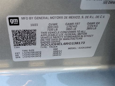 Certified 2024 Chevrolet Silverado 1500 ZR2 w/ Technology Package image 34