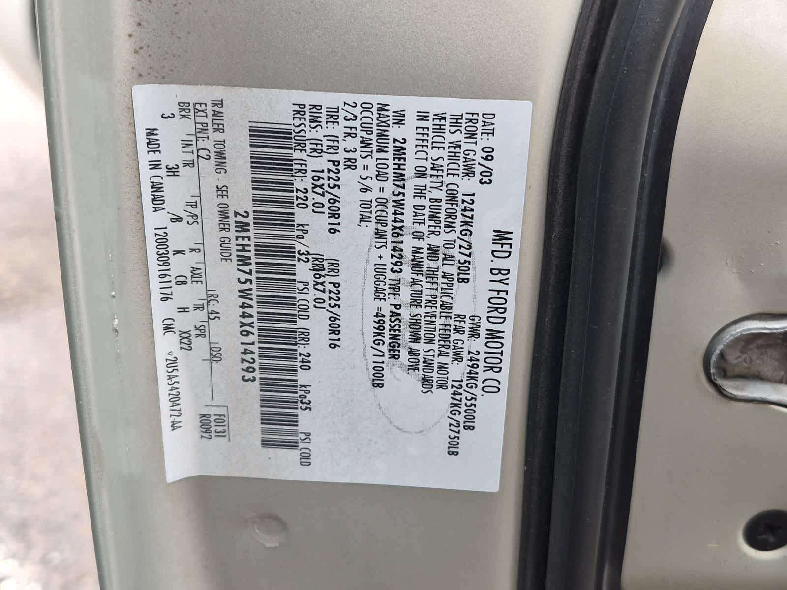 Used 2004 Mercury Grand Marquis LS RWD image 35