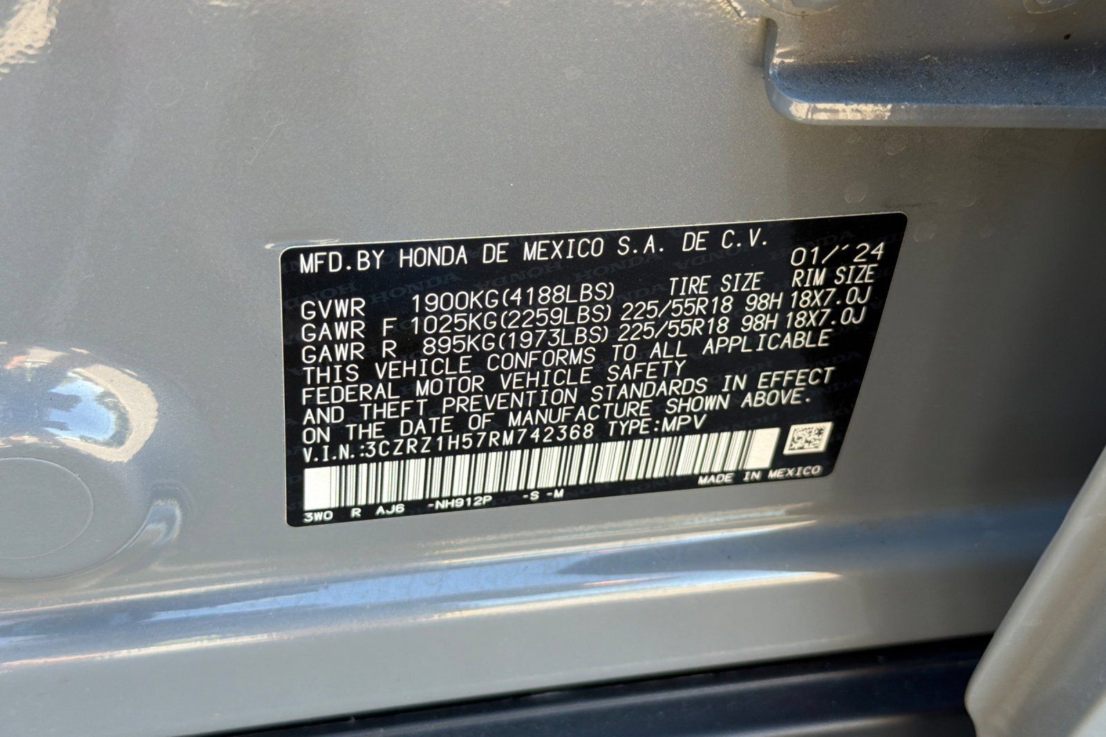Used 2024 Honda HR-V Sport image 28