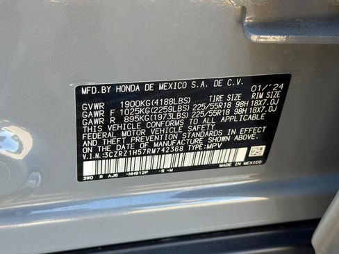 Used 2024 Honda HR-V Sport image 28