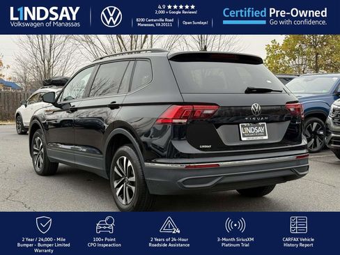 Certified 2022 Volkswagen Tiguan S w/ Driver Assistance Package image 5
