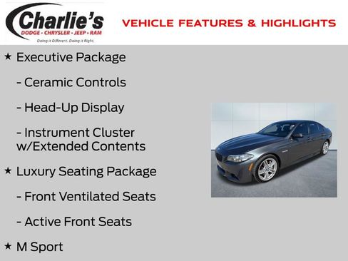 Used 2016 BMW 550i xDrive Sedan image 20