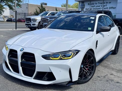 Used 2024 BMW M3 w/ M Carbon Exterior Package RWD image 3