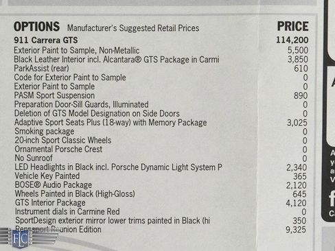 Used 2016 Porsche 911 Carrera GTS image 47