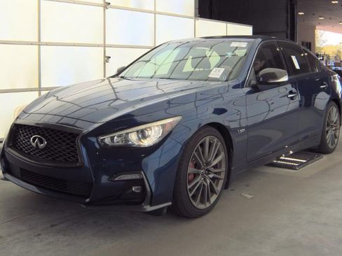 Used 2019 INFINITI Q50 Red Sport 400 w/ Cargo Package (L96) image 1
