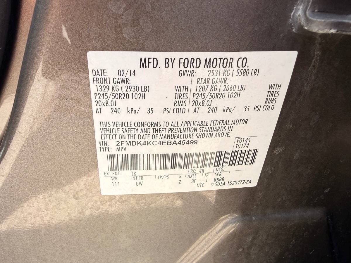Used 2014 Ford Edge Limited w/ Driver Entry Package AWD/4WD image 7