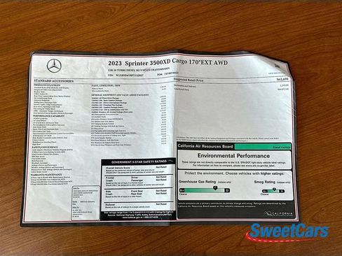 Used 2023 Mercedes-Benz Sprinter 3500 image 59