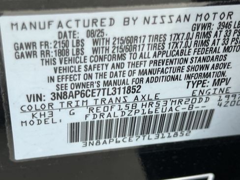 Certified 2026 Nissan Kicks SV w/ SV Premium Package FWD image 24