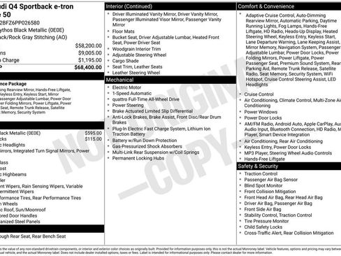 Used 2023 Audi Q4 e-tron Prestige image 4