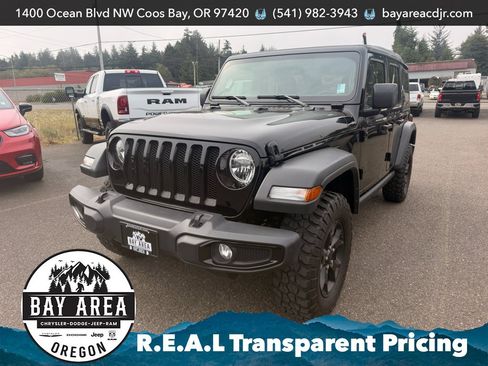Used 2022 Jeep Wrangler Unlimited Sport AWD/4WD image 1