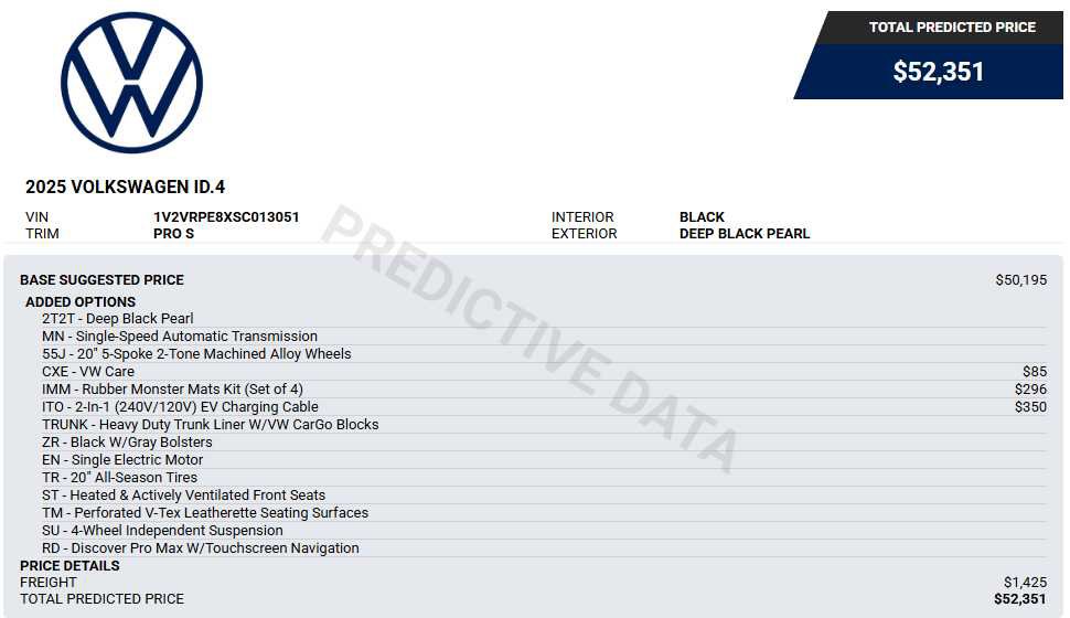 Used 2025 Volkswagen ID.4 Pro S RWD image 3