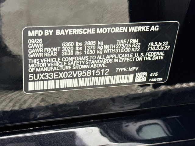 New 2027 BMW X6 xDrive40i AWD/4WD image 34