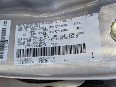 Used 2017 Toyota Tundra Limited RWD image 23