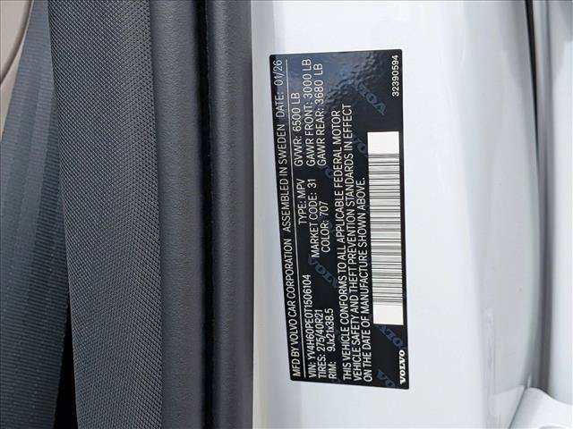 New 2026 Volvo XC90 T8 Plus w/ Protection Package AWD/4WD image 19