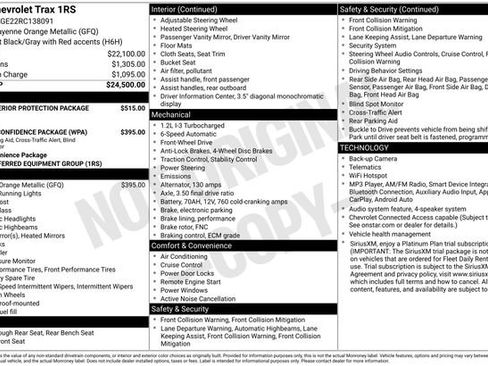 Used 2024 Chevrolet Trax RS FWD image 32