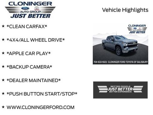 Used 2023 Chevrolet Silverado 1500 LT AWD/4WD image 3