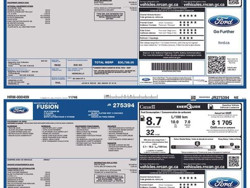 Used 2018 Ford Fusion SE w/ Fusion SE Winter Package FWD image 2