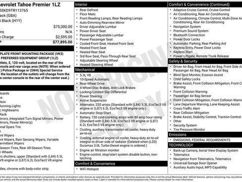 New 2026 Chevrolet Tahoe Premier image 28