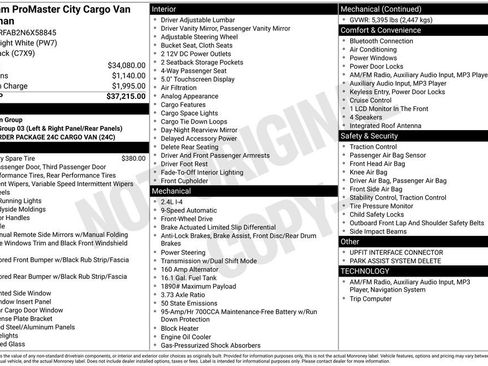 Used 2022 RAM ProMaster City Tradesman image 9
