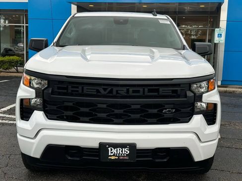 Used 2024 Chevrolet Silverado 1500 Custom w/ Turbomax Blackout Package AWD/4WD image 2