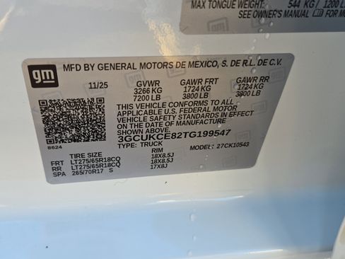 New 2026 Chevrolet Silverado 1500 Custom Trail Boss image 18