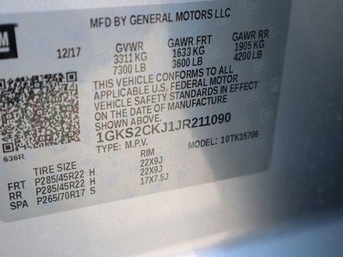 Used 2018 GMC Yukon Denali w/ Denali Ultimate Package image 53