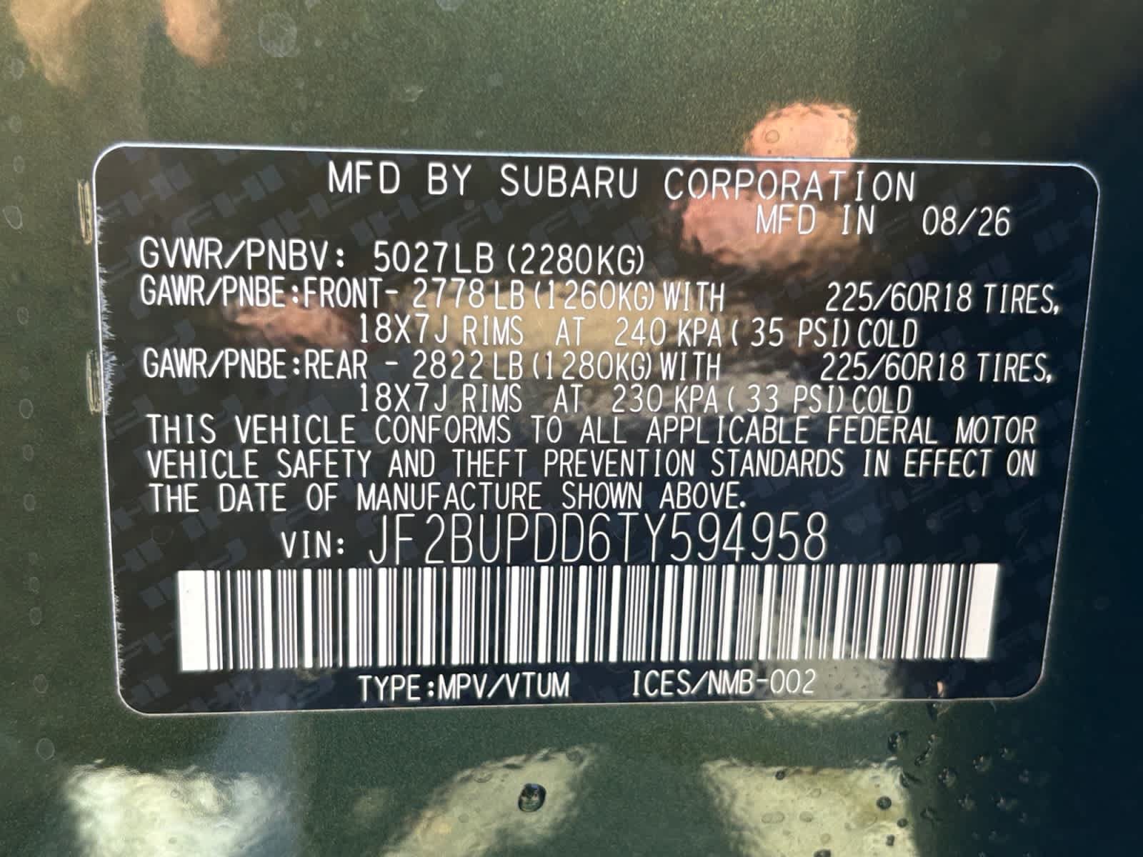 New 2026 Subaru Outback Limited AWD/4WD image 17