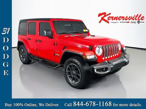 Used 2019 Jeep Wrangler Unlimited Sahara image 1