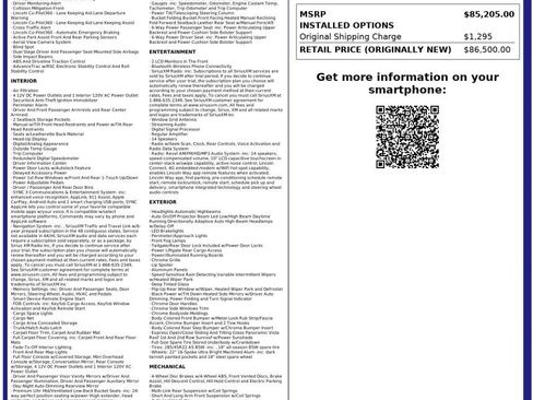 Used 2019 Lincoln Navigator Reserve w/ Cargo Package image 2