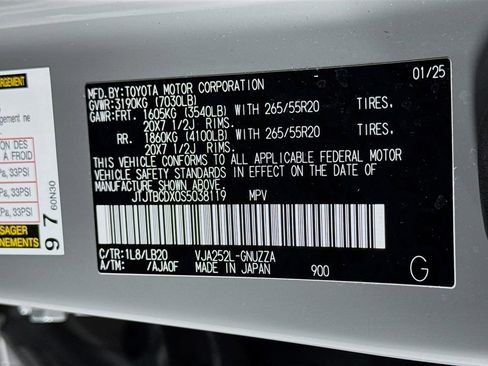 Certified 2025 Lexus GX 550 w/ Accessory Package (2T) AWD/4WD image 34