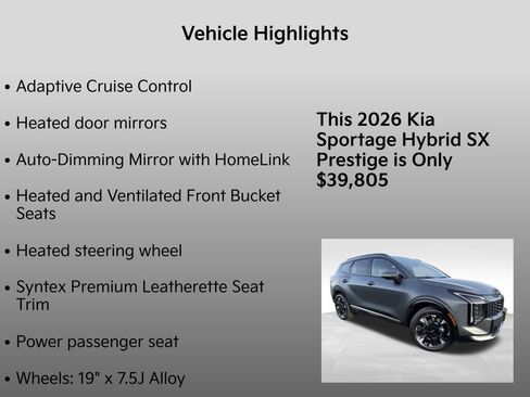 New 2026 Kia Sportage SX Prestige AWD/4WD image 32