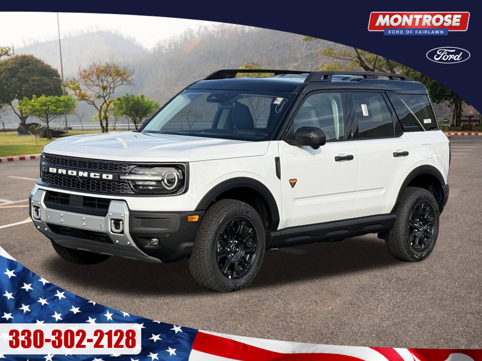 New 2026 Ford Bronco Sport Badlands AWD/4WD 360° Tour
