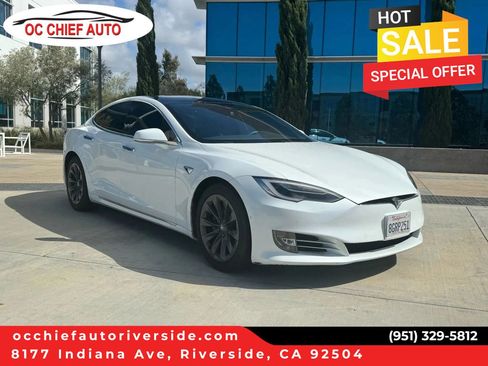 Used 2018 Tesla Model S 75D AWD/4WD image 1