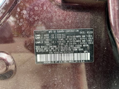 Used 2024 Subaru Outback Limited w/ Popular Package #2 AWD/4WD image 23