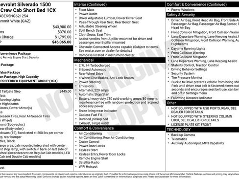 Used 2022 Chevrolet Silverado 1500 Custom RWD image 6