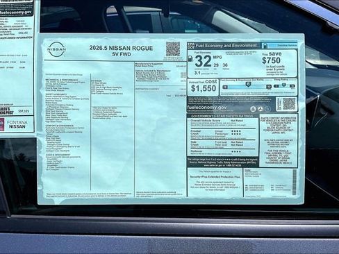 New 2026 Nissan Rogue SV FWD image 12