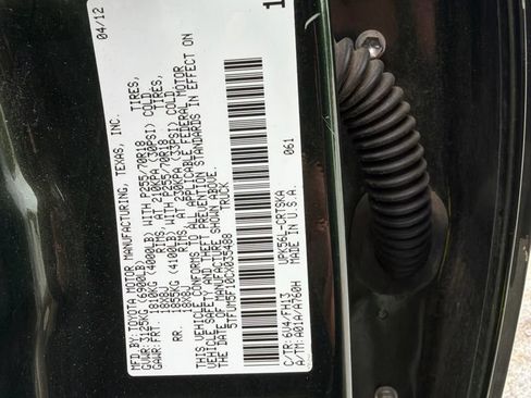 Used 2012 Toyota Tundra 4x4 Double Cab w/ Tow Pkg image 18