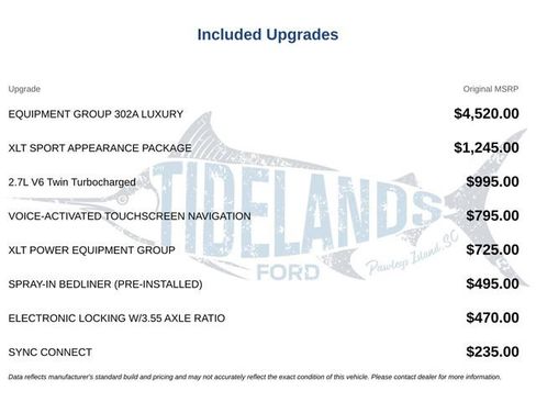 Certified 2018 Ford F150 XLT w/ Equipment Group 302A Luxury AWD/4WD image 2