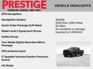 Used 2025 RAM 2500 Rebel w/ Rebel Level 2 Equipment Group AWD/4WD video 2