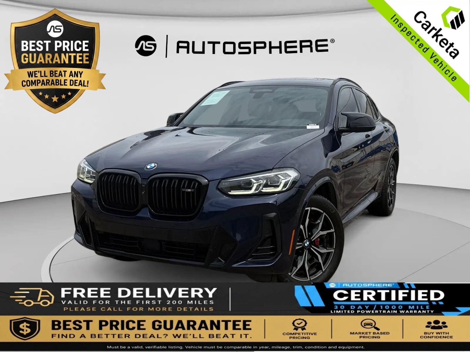 Used 2022 BMW X4 M40i AWD/4WD image 1