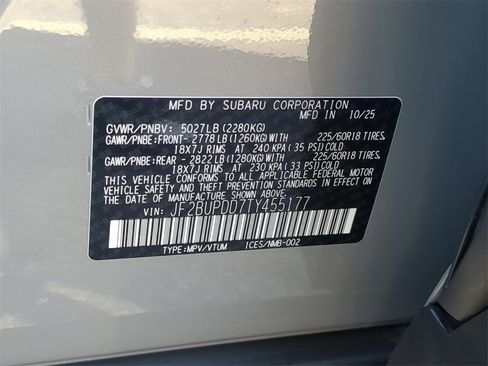 New 2026 Subaru Outback Limited image 34