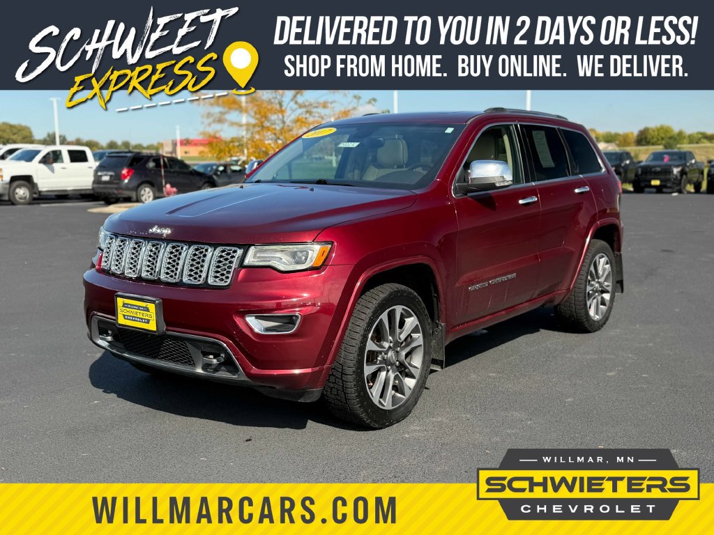 Used 2017 Jeep Grand Cherokee Overland AWD/4WD image 1