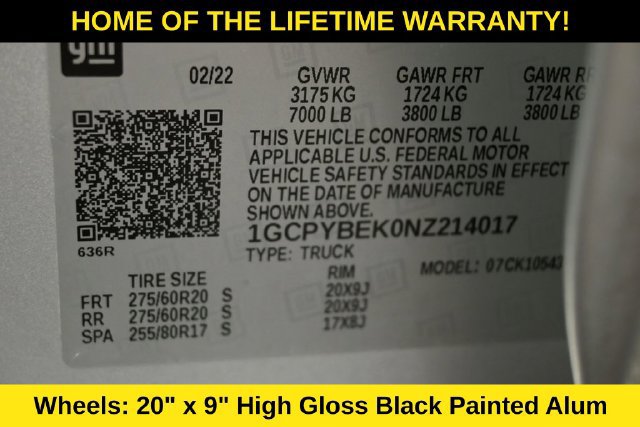 Used 2022 Chevrolet Silverado 1500 Custom w/ Rally Edition AWD/4WD image 45