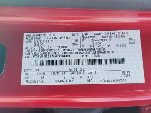 Used 2021 Ford F150 Lariat image 17