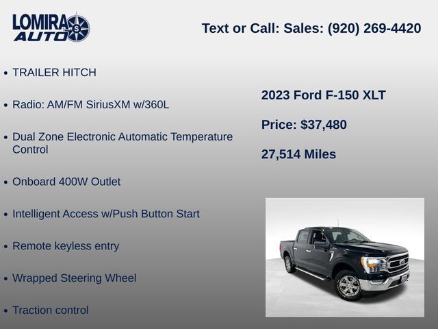 Used 2023 Ford F150 XLT w/ Equipment Group 302A High AWD/4WD image 39